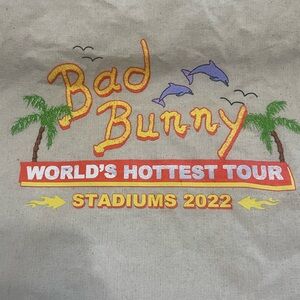 Bad Bunny Tour Tote Bag
